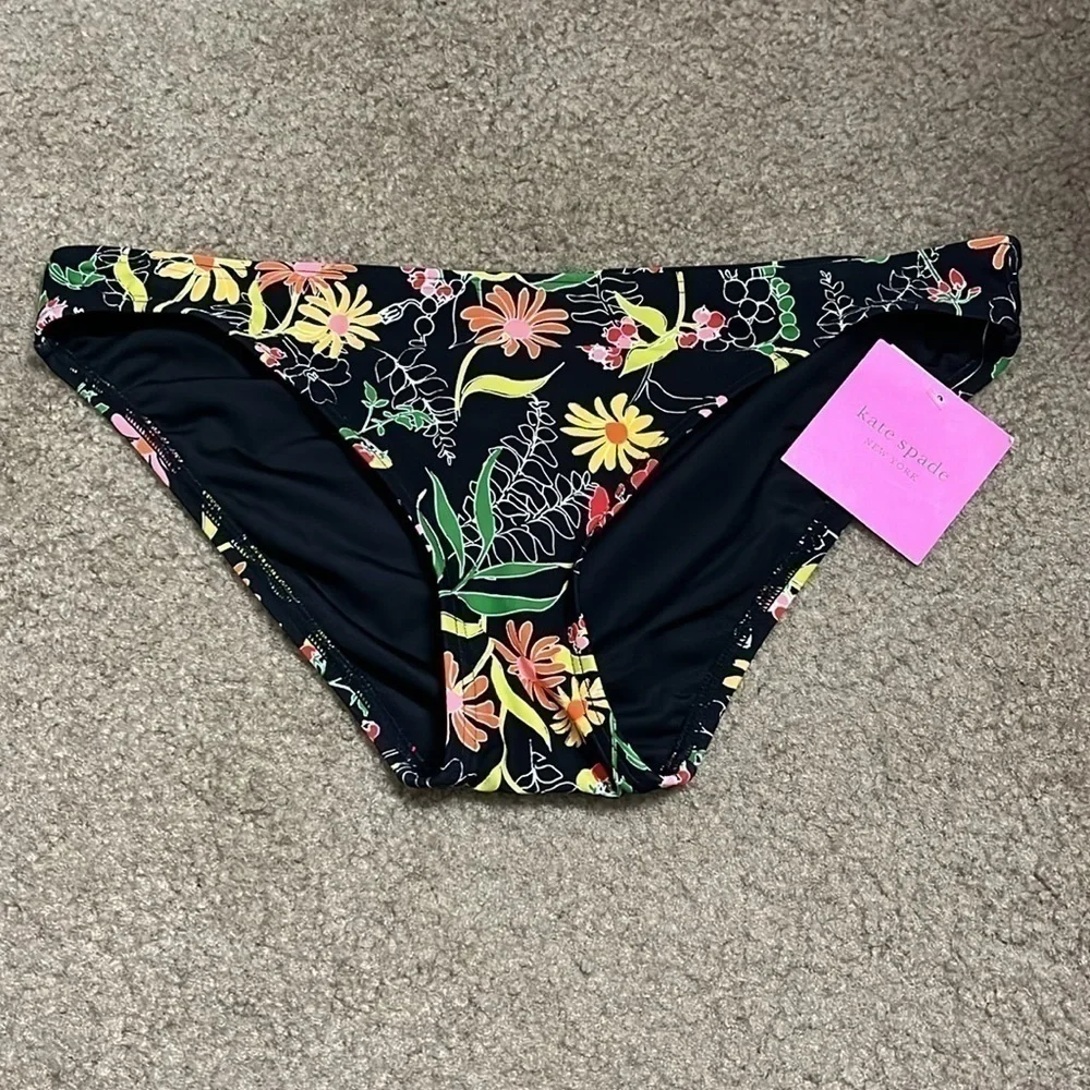 Kate Spade Classic Bikini Bottom in Rooftop Garden